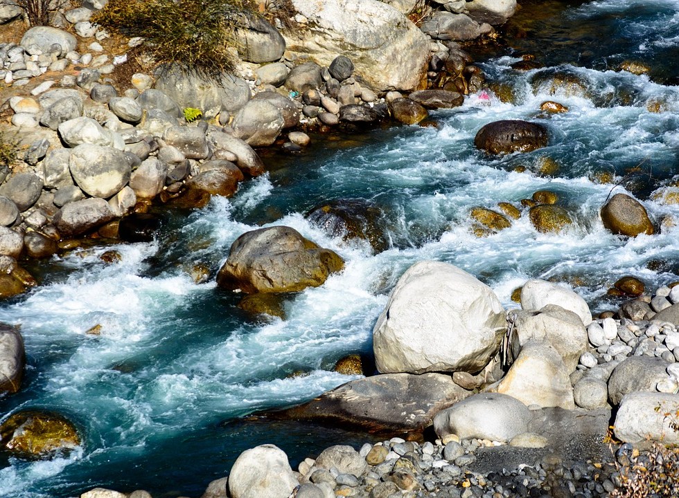 Beas River Himalayas Manali Stream