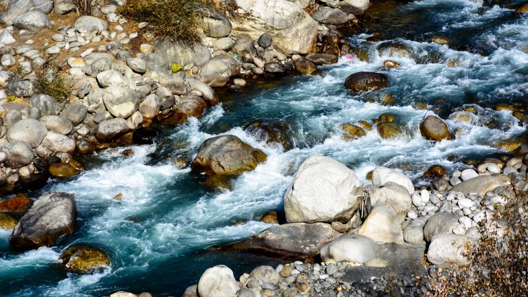 Beas River Himalayas Manali Stream