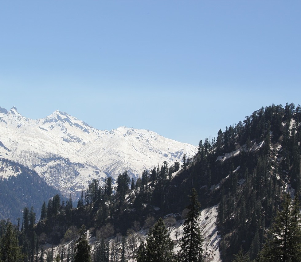 Manali Himachal India Sky Landscape Forest