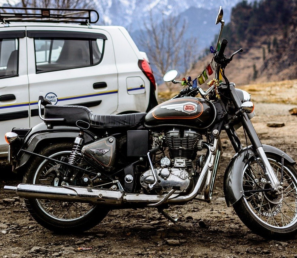 Manali Bullet Royal Enfield Motorcycle Bike Enfield India