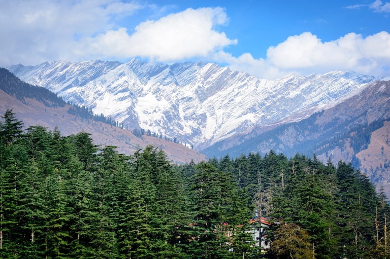 Manali Himalayas Quiet Backdrop Landscape