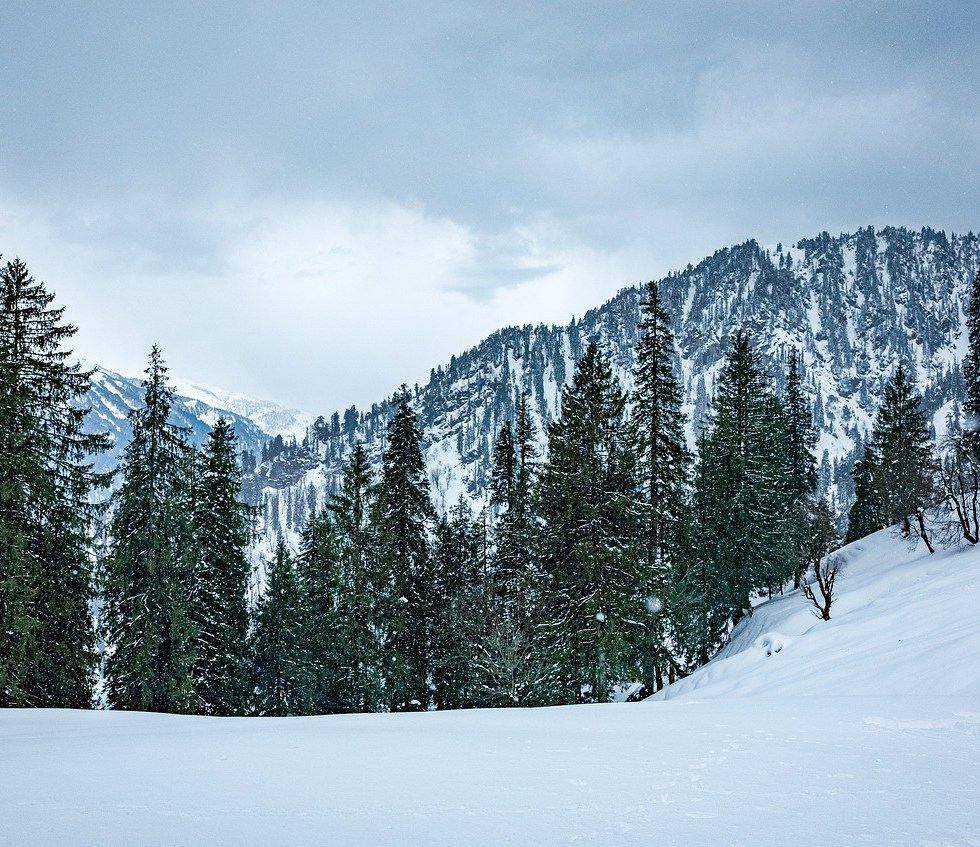 Mountain Snow Panoramic Nature Mountain Peak
